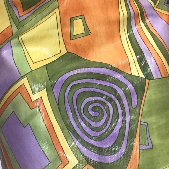 Vintage graphic skirt✴️🌀💜 - Picture 5 of 8